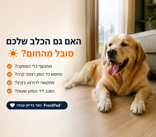 ™FrostPad -משטח קירור מתקדם לכלבים
